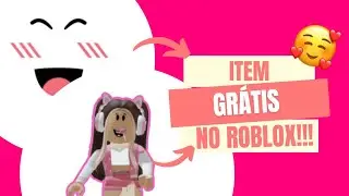Como conseguir um item grátis no Roblox!!! 💗💗💗
