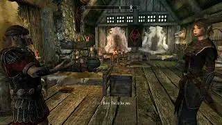Skyrim Thalmor Follower mod - Ayrenn tricks the Penitus Oculatus into giving up a secret document