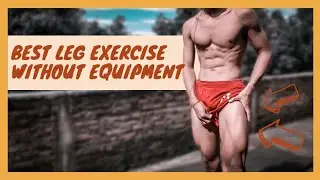 BEST LEG EXERCISE WITHOUT EQUIPMENT AT HOME in 5 Minutes