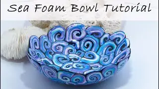 Polymer Clay Project: Sea Foam Bowl Tutorial
