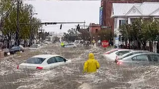 Canada Today! Heavy Flooding in Saskatoon washed away roads and submerged cars