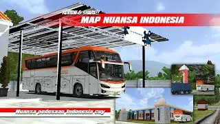 SHAREE & REVIEW ||MOD MAP FREE RASA SALE, NUANSA PEDESAAN INDONESIA|| MOD MAP BUSSID