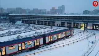 Сегодня Мэр Москвы открыл крупнейшее по площади депо БКЛ — «Нижегородское».