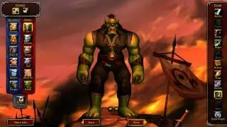 Mists of Pandaria: New Character Creation Armor and Customization Preview