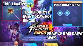 DRAW 20 KALI DI EVENT KOF BINGO | DAPAT POLA 456?? DAN EPIC LIMITED?? | MLBB KOF 2021