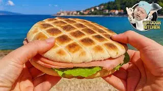 Topli Sendvič wie in Kroatien - Das Sandwich Rezept aus der Pfanne!