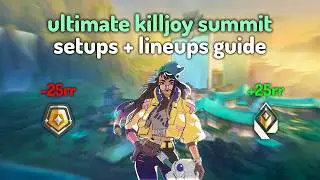 *NEW* Radiant Killjoy Guide On SUMMIT! 👑  (SETUPS + LINEUPS)