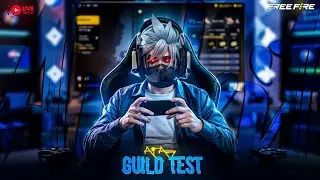 FF Live Guild Test 👽⚡|| ff Live Custom Room 😱 #freefirelive #nonstopgaming #classyff #fflive