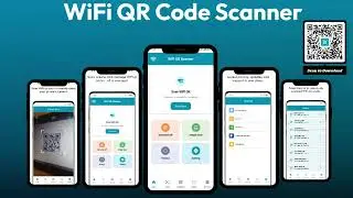 WiFi QR Code Scanner App