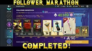 Shadow Fight 3 - FOUR PATHS - Follower Marathon completion gameplay - all rewards