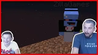 FIRST TIME EVER PLAYING SKYBLOCK WITH DAD