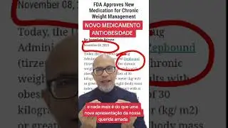 Novo medicamento antiobesidade #zepbound #tirzepatida