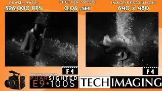 Fireworks exploding using Neutral Density Filters with Pharsighted E9•100S Ultra High Speed Camera