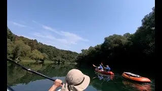 Kajakom po Kupi, 55km; 24.-25.07.2021.