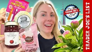 12 NEW & RETURNING MUST HAVE TRADER JOE'S SPRINGTIME ITEMS