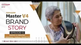 Master V4 Vibrating Abdominal Thermal Projector | Ceragem Brand Story | Episode 5