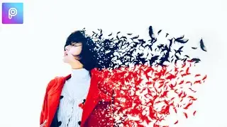 How To PicsArt Destruction Effect | Dispersion New Style Effect | PicsArt Tutorial