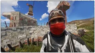 Толпы Копейщиков атакуют мою Хижину! Раст Рейд. Rust Raid.