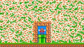 Super Mario Bros. But Mario Had Many Fire Flowers: Mario Is Immortal