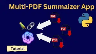 Langchain:Multiple PDF Summarizer App (GUI)Streamlit 