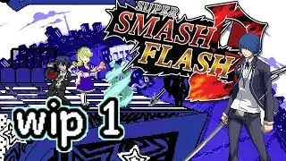 SSF2 Mod Makoto yuki (Persona 3 Protagonist) Wip 1