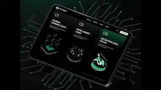 How I use Blender+Figma+After Effects to make UI technology dynamic video