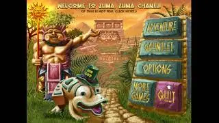 Zuma Deluxe: double clicks on menu