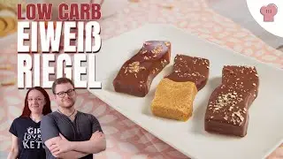 Genialer Snack für zwischendurch: Keto Protein Riegel aus Erdnussbutter 🤤