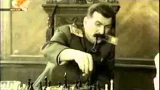 6 кадров. Товарищ Сталин и шахматы