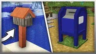 ✔️ NEW Mail System in Minecraft! (Furniture Mod Update)