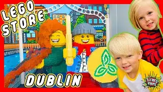 The NEW Dublin IRELAND LEGOSTORE with Levi's Toys OPENING WEEKEND August 2022