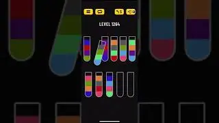 Water Sort Puzzle level 1263-1264