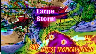 Multiple Storms At Once, Tropics & Severe Weather!