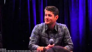 [TO con 2011] J2 panel 4 - Jared hugs Jensen, shooting&JDM, pranks, smiliarities