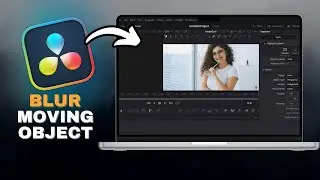 How To BLUR Moving OBJECTS In Davinci Resolve (Studio) in SECONDS!