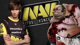 Dendi играет за Pudge (Public)