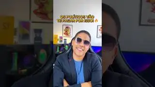 COMO GANHAR DINHEIRO DE POLÍTICO 🤑 #ia #inteligenciaartificial #dicas