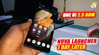 NOVA Launcher on One Ui 2.5 and Galaxy Note 8: 1 Day Later