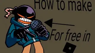 How To Make Whitty From FNF For Free In ROBLOX!(Bootleg)