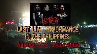 Slayer Last World Tour - Philippines 2019