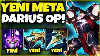 YENİ META AFK BIRAKTIRAN DARİUS! (SADECE W İLE TEK ATIYOR)