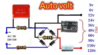 Auto volt convert #220v AC to DC 3v,6v,12v,24v,36v,48v,68v,98v,110v,120v  DC Led driver