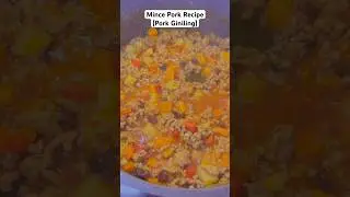 Pork Giniling Recipe #shorts