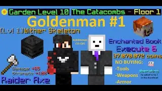 Progressing Fast! | Hypixel Skyblock Goldenman #1