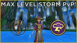 Wizard101 MAX LEVEL STORM PvP [170] - The Insane Bolt SPAMMER!