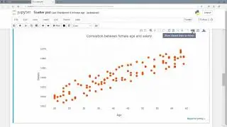 Statistics: Scatter plots using Plotly for Python