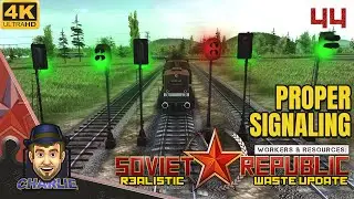 A BETTER SIGNALING SETUP VIDEO - Workers and Resources Realistic Gameplay - 44