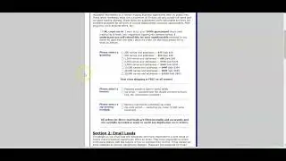 Mailing List Email Leads