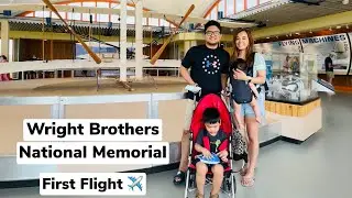 Family Trip to the Wright Brothers National Memorial, KITTY HAWK, N.C.: 
