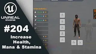 RPG Tutorial 204. Increase Health, Mana & Stamina (Unreal Engine 5)